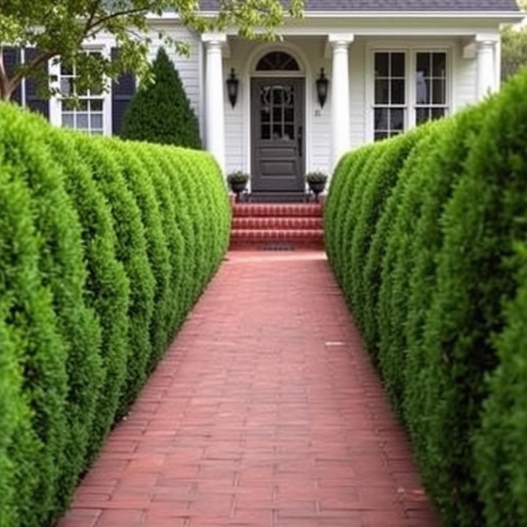 Landscaping work