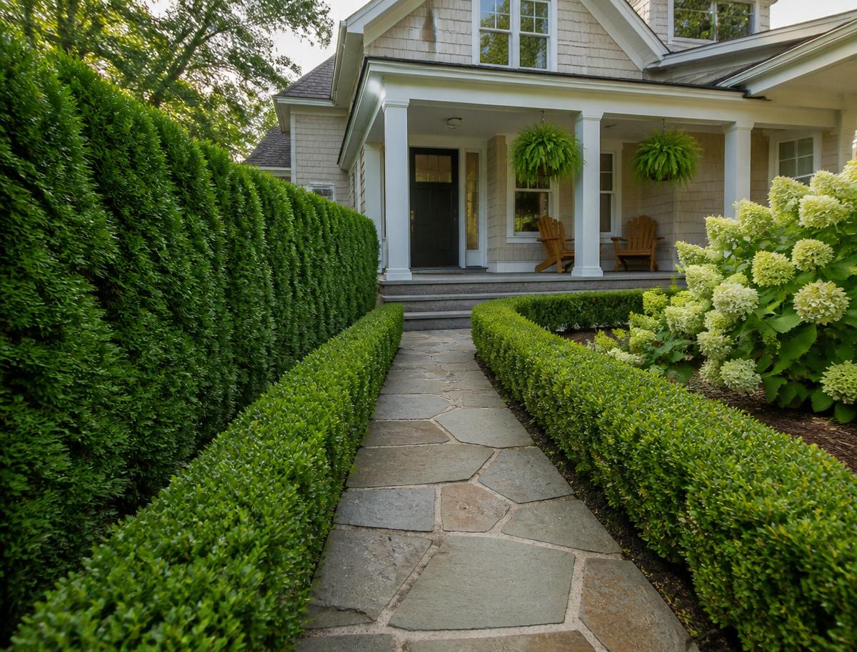 Trimmed hedges